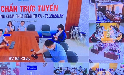 Khám, chữa bệnh từ xa tận dụng 